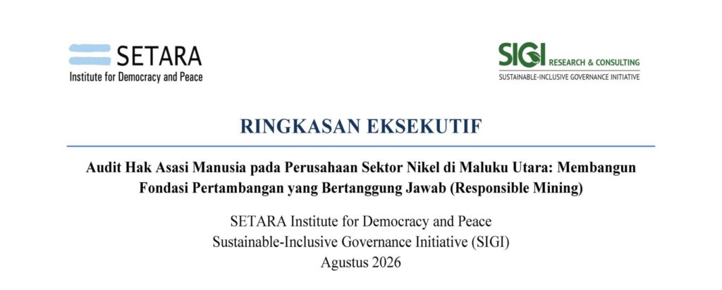 Executive Summary_Audit HAM Perusahaan Sektor Nikel Maluku Utara